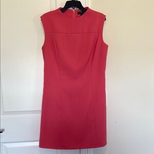 The Limited Coral Sleeveless Dress